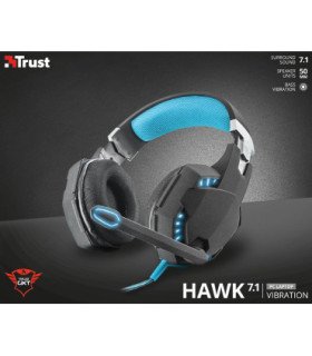 TRUST HAWK 7.1 VIBRATION HEADSET GXT 363