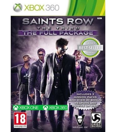 SAINTS ROW:THE THIRD THE FULL PACKAGE (CLASSICS) (XBONE)