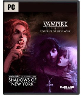 VAMPIRE THE MASCARADE COTERIES OF NEW YORK + SHADOWS OF NEW YORK