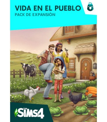 LOS SIMS 4 VIDA EN EL PUEBLO PACK DE EXPANSION  (CIAB)