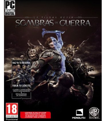 LA TIERRA MEDIA: SOMBRAS DE GUERRA
