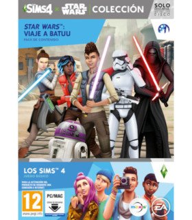 LOS SIMS 4 + STAR WARS VIAJE A BATUU (PACK DE CONTENIDO) COLECCION