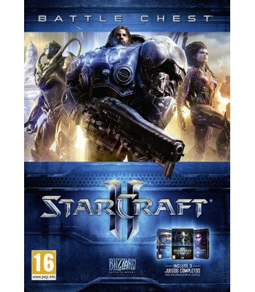 STARCRAFT II BATTLE CHEST (INCLUYE 3 JUEGOS COMPLETOS)