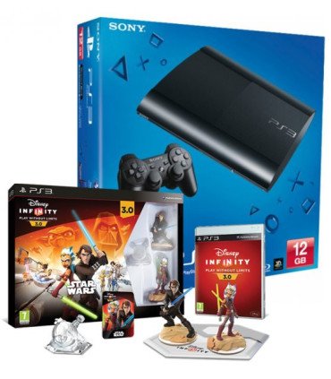 12 GB+DISNEY INFINITY STARTER PACK 3.0:STAR WARS (PLAY SET/ANAKIN/ASHOKA)