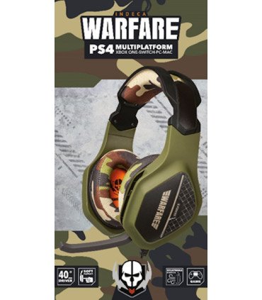 INDECA HEADSET WARFARE (PS4/XBONE/SWI/PC)