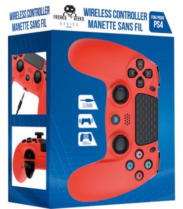 FREAKS AND GEEKS WIRELESS CONTROLLER ROJO (RED)