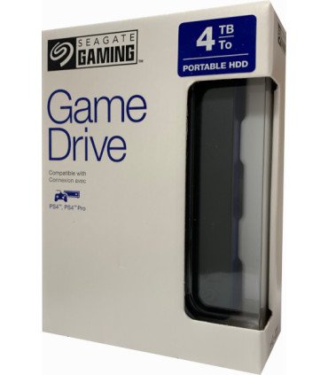 SEAGATE GAME DRIVE 4Tb BLACK (NEGRO)