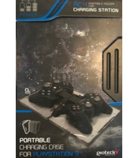 GIOTECK AC-1 PORTABLE CASE CHARGING STATION (PS4/PS3)