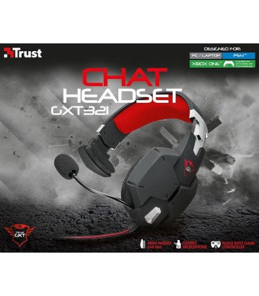 TRUST CARUS CHAT HEADSET GXT 321 (PS4/XBONE/PC)