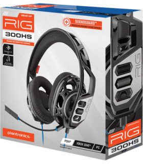 PLANTRONICS GAMING HEADSET RIG SERIE 300 HS BLACK (NEGRO) PS4/XBOXONE/PC