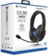 PDP WIRED HEADSET LVL 50 BLACK (NEGRO) (PS5)
