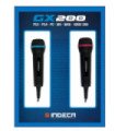 INDECA MICROFONOS CON CABLE GX200 (PS4/PS3/XB360/Wii/Wii U/PC)