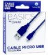 MICRO USB TO USB CABLE BLUE