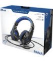 TRUST RANA GAMING HEADSET BLACK/BLUE GXT404B (PS4/PC)
