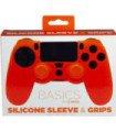 FR-TEC SILICONE SLEEVE + GRIPS NARANJA (ORANGE)