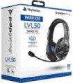 PDP AURICULARES LVL50 WIRELESS NEGRO CAMO (PS5)