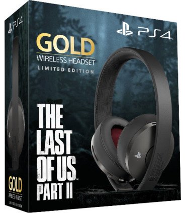 WIRELESS HEADSET GOLD 7.1 LIMITED EDITION THE LAST OF US PARTE II (PS4/VR/PC/MAC/MOBILE)