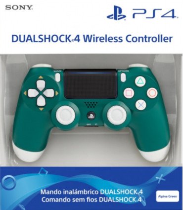 DUAL SHOCK 4 WIRELESS ALPINE GREEN VERSION 2