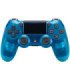 DUAL SHOCK 4 WIRELESS TRANSPARENTE BLUE CRYSTAL (AZUL)
