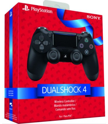 DUAL SHOCK 4 WIRELESS JET BLACK (NEGRO) GW VERSION 2
