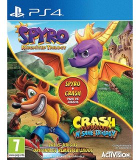 CRASH BANDICOOT N.SANE TRILOGY + SPYRO REIGNITED TRILOGY (6 & 1)