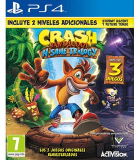 CRASH BANDICOOT N.SANE TRILOGY (INCLUYE STORMY ASCENT Y FUTURE TENSE)