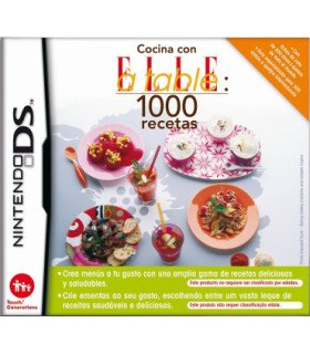 COCINA CON ELLE A TABLE: 1.000 RECETAS (3DSXL/3DS/2DS)