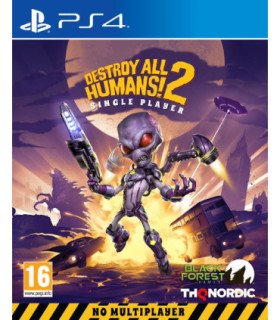 DESTROY ALL HUMANS! 2 SINGLE PLAYER