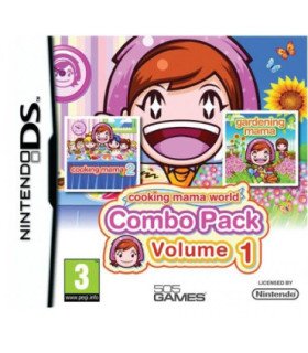 COOKING MAMA COMBOPACK VOL.1 (COOKING MAMA 2 + GARDENING MAMA) INGLES (3DSXL/3DS/2DS)