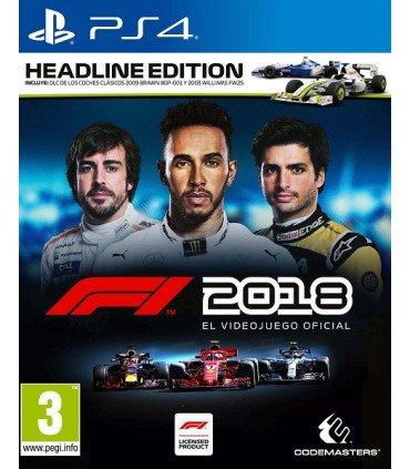 F1 2018 HEADLINE EDITION