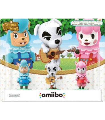 AMIIBO ANIMAL CROSSING: TOTAKEKE, CYRUS, REESE (PACK 3 FIGURAS) (IMP)