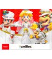 AMiiBO SUPER MARIO ODYSSEY: MARIO, PEACH, BOWSER (PACK 3 FIGURAS) (IMP)