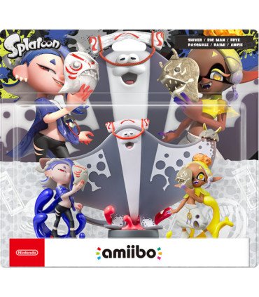 AMiiBO SPLATOON: SHIVER, BIG MAN, FRYE (PACK 3 FIGURAS) (IMP)