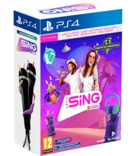 LET'S SING 2025 + 2 MICROFONOS
