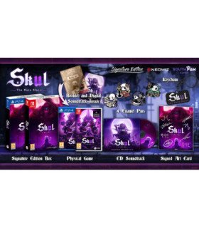 SKUL: THE HERO SLAYER SIGNATURE EDITION (LLAVERO+PINS+CONTENIDO DIGITAL + TARJETA+ BANDA SONORA)