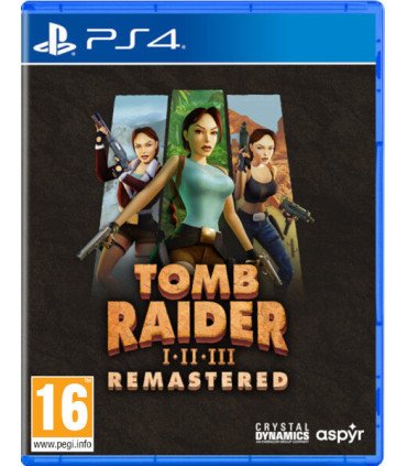 TOMB RAIDER I - III REMASTERED ( I-II-III)