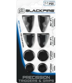 BLACKFIRE PRECISSION TRIGGERS & GRIPS KIT(2 TRIGGERS LARGE + 2  SHORT+2 GRIPS HIGH + LOW) (PRO)