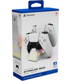 PDP AFTERGLOW WAVE CARGADOR DUAL BLANCO (WHITE)