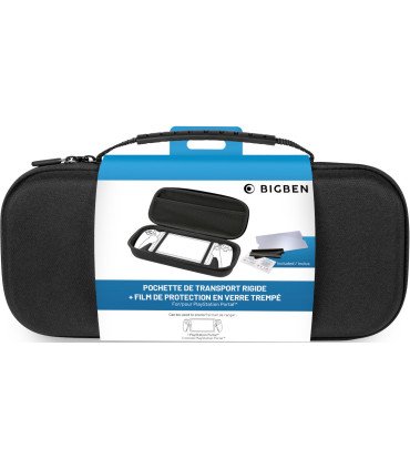 BIGBEN CARRY POUCH + TEMPERED GLASS FOR PLAYSTATION PORTAL