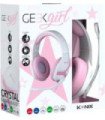 KONIX GAMING HEADSET GEEK GIRL CRYSTAL (PS4/SWITCH/XBOX S/XBONE/PC)