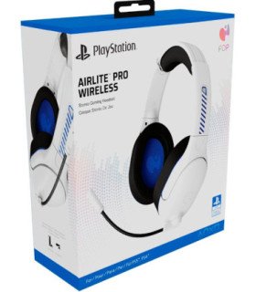 PDP  AIRLITE PRO WIRELESS STEREO GAMING HEADSET WHITE (BLANCO) (PS5/PS4)