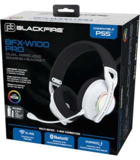 BLACKFIRE DUAL WIRELESS GAMING HEADSET BFX-W100 PRO