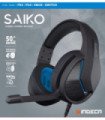 INDECA STEREO GAMING HEADSET SAIKO BLACK (NEGRO) (PS4/XBOX/SWITCH)
