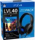 PDP LVL 40 WIRED STEREO GAMING HEADSET BLACK (NEGRO) + KINGDOM HEARTS III (PS5/PS4)