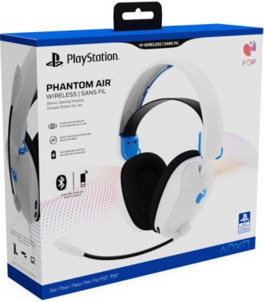 PDP PHANTOM AIR WIRELESS SANS FIL STEREO GAMING HEADSET WHITE (BLANCO) (PS5/PS4)