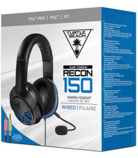 TURTLE BEACH WIRED GAMING HEADSET RECON 150 BLACK (NEGRO) (PS5/PS4/PC)