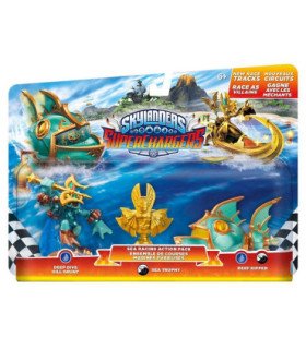 SKYLANDERS RACING PACK SEA DEEP DIVE GILL GRUNT & TROPHY & REEF RIPPER