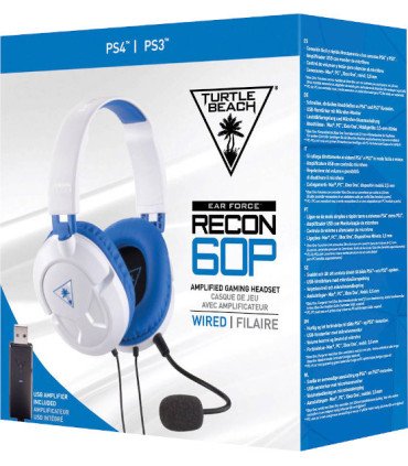 TURTLE BEACH WIRED GAMING HEADSET RECON 60P WHITE (BLANCO) (PS5/PS4)