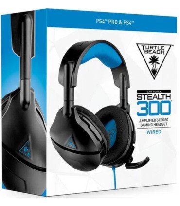 TURTLE BEACH WIRED GAMING HEADSET STEALTH 300 BLACK (NEGRO) (PS5/PS4)