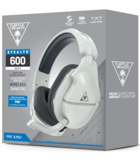 TURTLE BEACH WIRELLESS GAMING HEADSET STEALTH 600 GEN2 WHITE (BLANCO) (PS5/PS4)